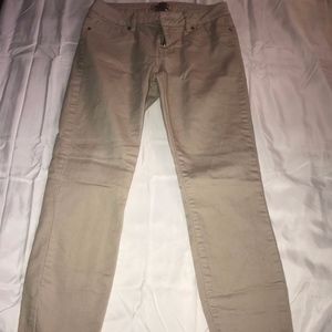 Khaki Skinny Jeans